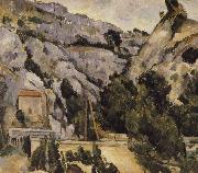 Paul Cezanne viaduct oil painting artist